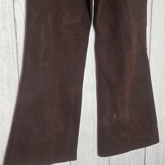 VTG 60s Levi's for Gals 542 Big E Velvety Brown Bell Bottoms, 26x27 - Picture 6 of 10